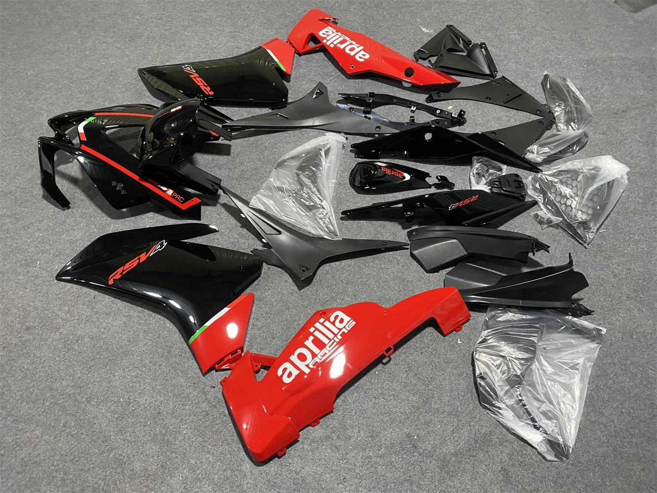 Motorcycle fairing Kit fits to RSV4 1000 2009 2010 2011 2012 2013 2014 2015 RS1000 09 10 11 12 13 14 15 Fairing Black red