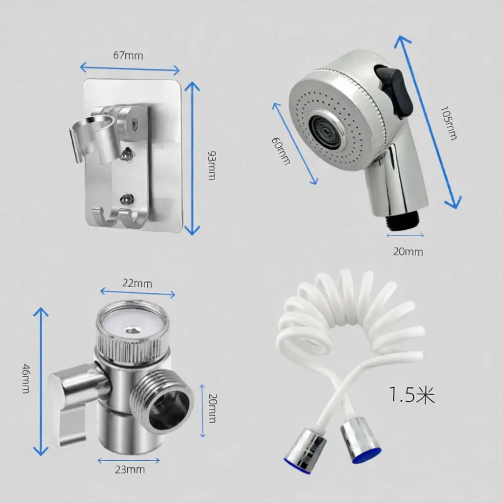 Bathroom Basin Faucet Pull Out Sprayer Mixer Tap Cold Hot Water Faucet Extendable Head For Sink Washing Modern Hardware