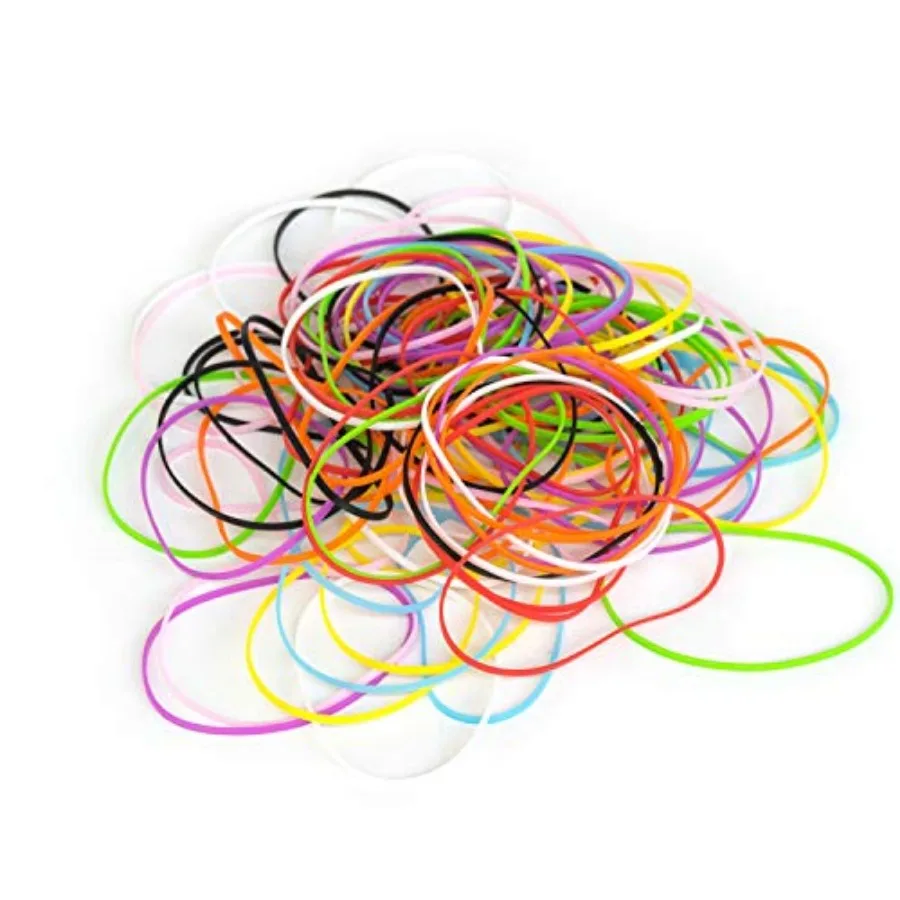 

Little Band Joes #18 Gauge Standard Silicone Bands Strong Than Rubber Rubberbands Small Siliconebands Cooking Grade Heat Cold U