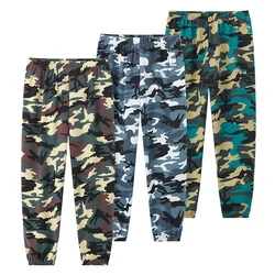1/3 Pcs Children Choose Camouflage Pants Boys Sports Military Training Cool Handsome 9 Pants Girls Fashion Joker Elastic Waist