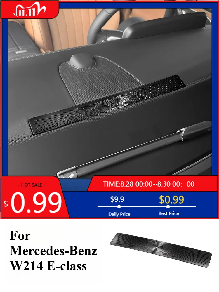 

Интерьерные наклейки для Mercedes-Benz W214 E-класса, модифицированный прибор центрального управления, воздуховыпускное отверстие, пылезащитная крышка 2024+