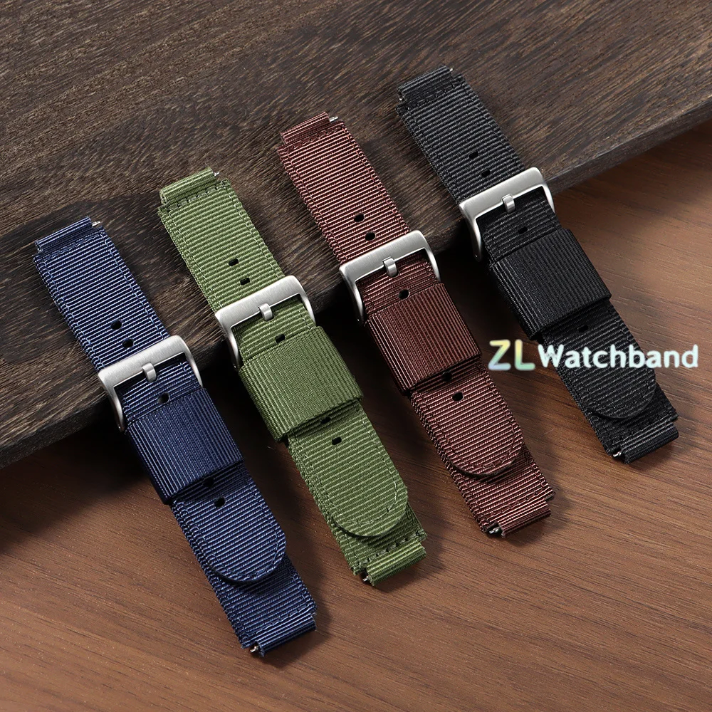 Tali Jam Tangan Nilon Kanvas 1 - Canvas Strap Watch ulasan dan harga