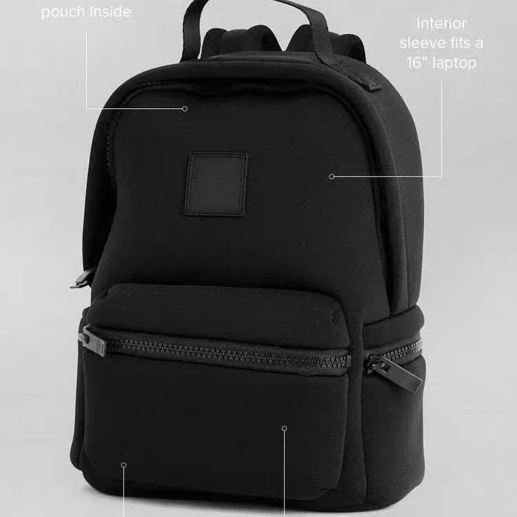 

lo Unisex Outdoor Waterproof Fitness Leisure Backpack Includes Small Pouch Stow Backpack Simple Large Capacity Travel Bag