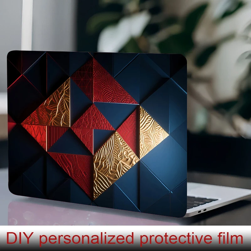 

2 laptop stickers Scales Protective film, DIY scratch resistant sticker