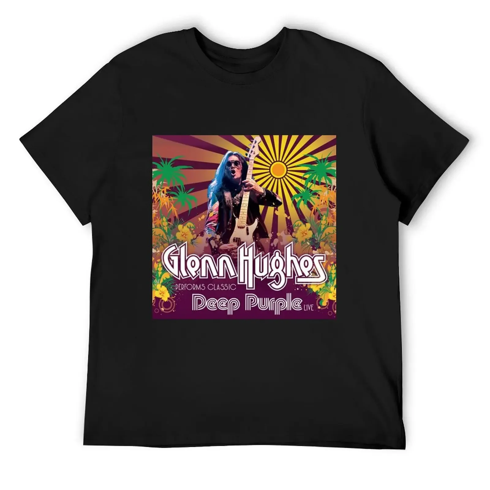 

Glenn Hughes T-Shirt tops designer shirts shirts graphic t shirts for men cotton
