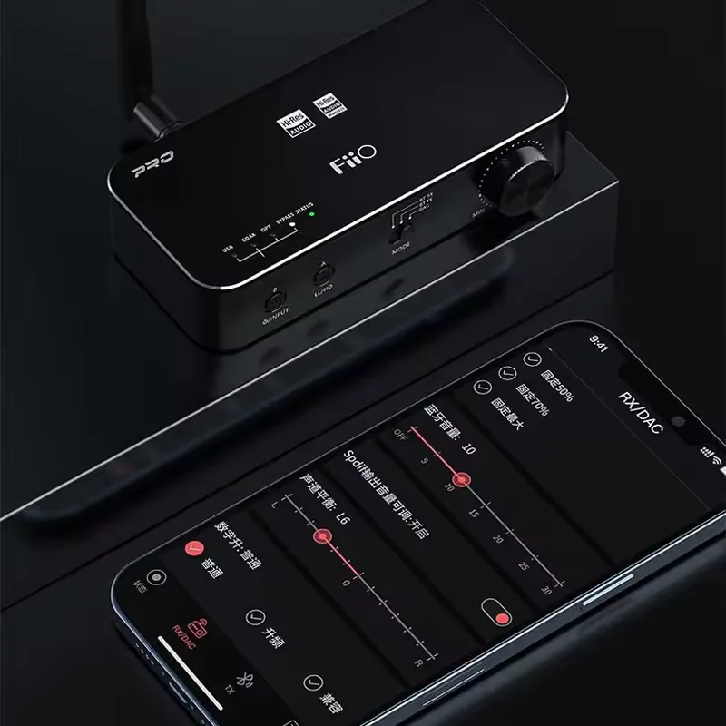 BTA30 Pro High Fidelity Bt Transcerver ES9038Q2M CSR8675 XMOS Empfänger Chip 384k/DSD256 APP Fernbedienung