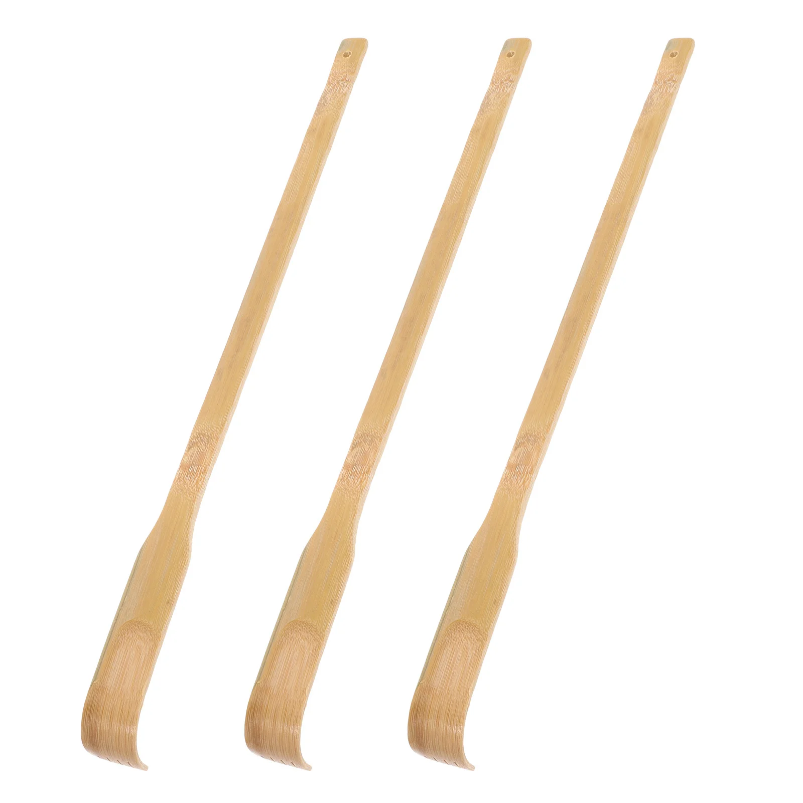 

3Pcs Bamboo Back Scratcher Long Handle Wooden Portable Manual Back Massage Tool for Adults Men Women Elderly Relief
