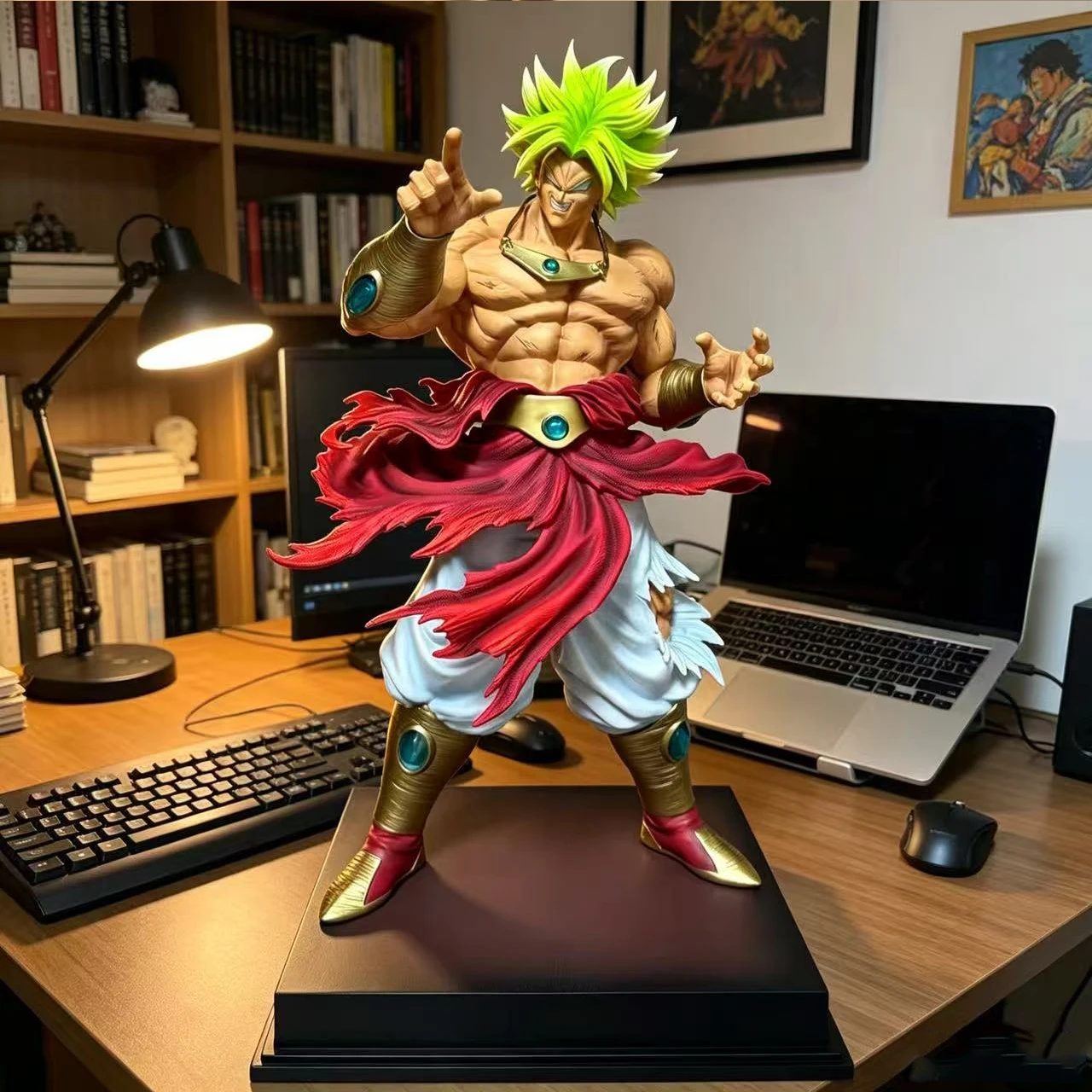 2026 Statue Dragon Ball Z Broly Figur Ssj3 Broly Super Saiyan PVC Actionfiguren 22cm Sammlerstücke Spielzeug Geschenke