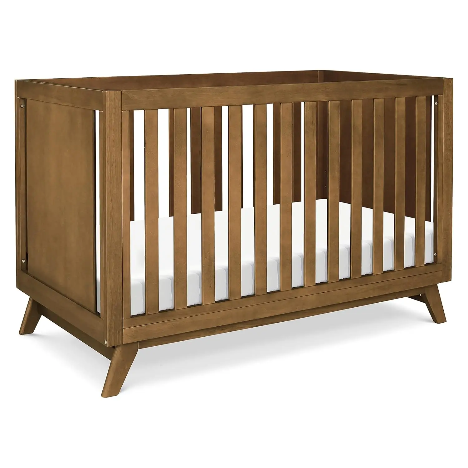 DaVinci Otto 3-in-1 Convertible Crib in Walnut, Greenguard Gold Certified