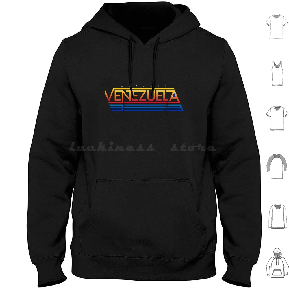 Venezuela Style Hoodie Cotton Long Sleeve Chutakoopas Venezuela Venezuela Style Venezuelan Venezuela Venezuela