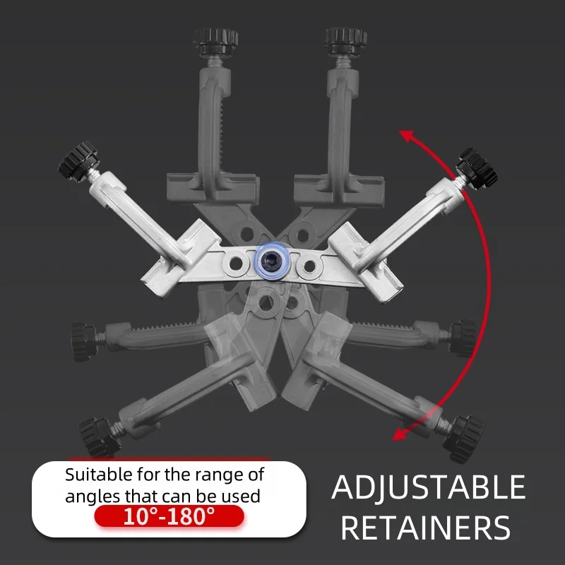 ALLSOME Stainless Steel Welding Clamping, Auxiliary Artifact, Woodworking Quick Fixture, 90 Degree Adjustable Angle Fixture