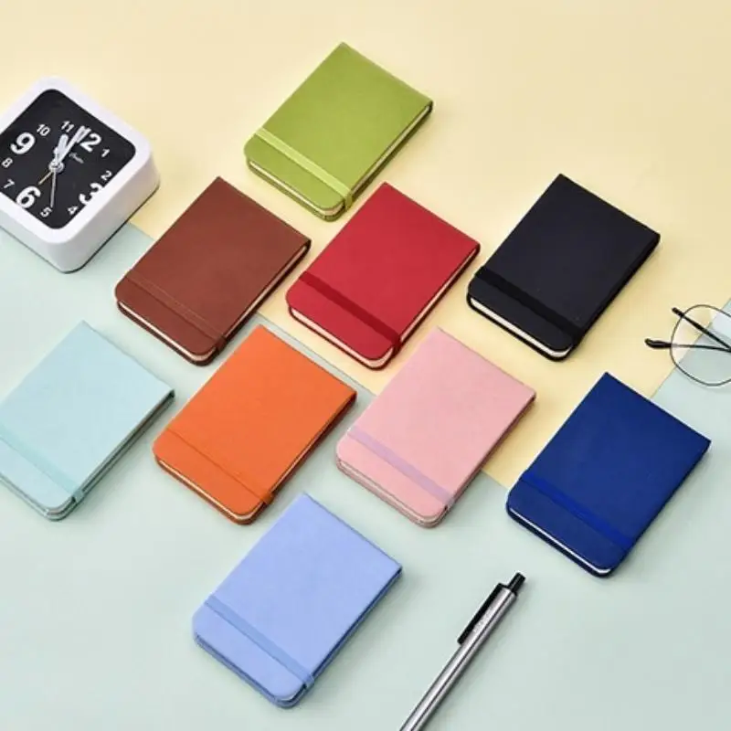 Retro Red Black Brown Line Loose-leaf Notebook Rose Vintage Story Journal High Beauty Multi-functional Horizontal Line Diary