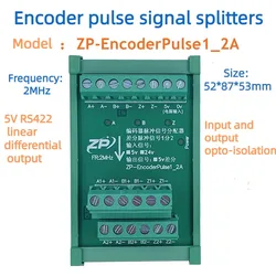 Encoder Pulse Signal Splitter Optical Scale 5v TTL or RS422 Splitter 1 Split 2 4 6 Way