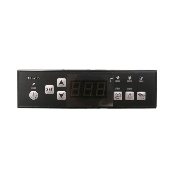 SF-205 220V Electronics Thermostat  Microcomputer Temperature Controller for Freezer Electric Heater and Hot Gas