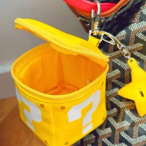 Super Mario Câu hỏi Túi dây mặt dây chuyền Bộ anime ngoại vi Túi đựng tiền tệ tiền tệ 10 Túi bán hàng chính Super Mario - 5