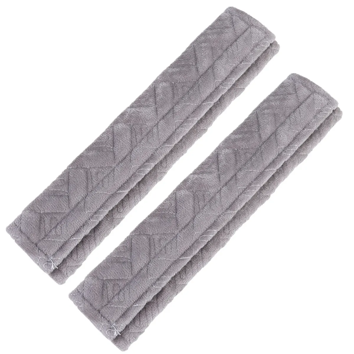 

1Pair Safety Belt Covers Car Seat Shoulder Pads Cushions Breathable Comfort Protection Grey Pads Car Cushions