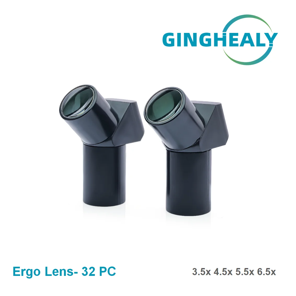 PC Lens Ergo Binocular Magnifying Glasses HD TTL Loupes for DIY 3.5X 4.5X 5.5X 6.5X Glasses Burite Long Working Distance Reading