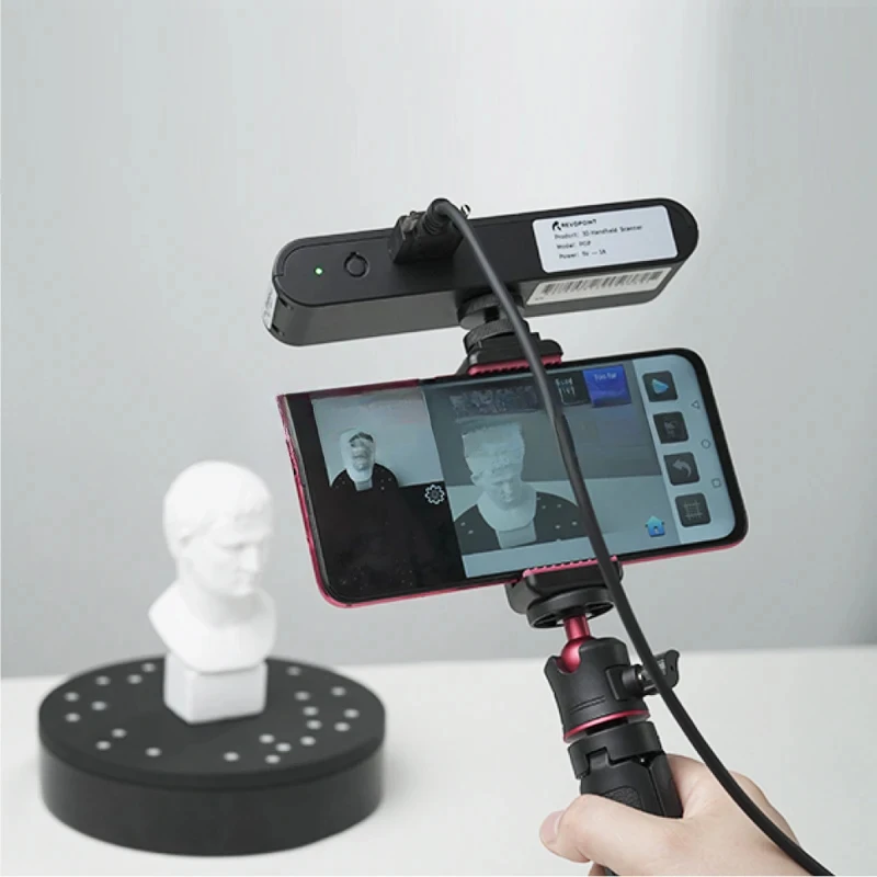 High-Precision 0.05Mm 3D Laser Scanner /3D Printer/Handheld Stabilizer/Power Bank Handle/Turntable