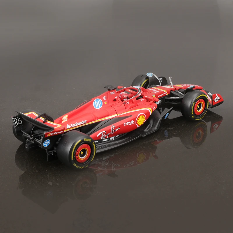 ใหม่ในสต็อกBburago 1:43 Ferrari Sf-23 Las Vegasรุ่นMiniature Diecastรุ่นMonza Livery Ferrari Sf-23 รถของเล่นของขวัญ