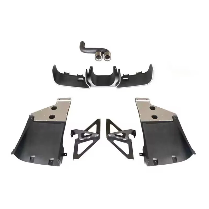 Rear Bumper Diffuser Lip Aerodynamic Kit for Mini Cooper R56 R57 R58 R59 JCW