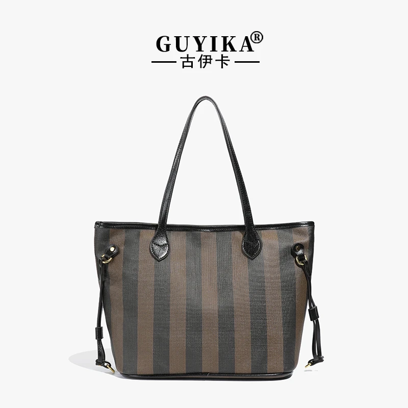 Classic Designer Paris Casual Simple Vintage Fashionable Luxury Leather Women Messenger Bag Trendy Diaper Bag