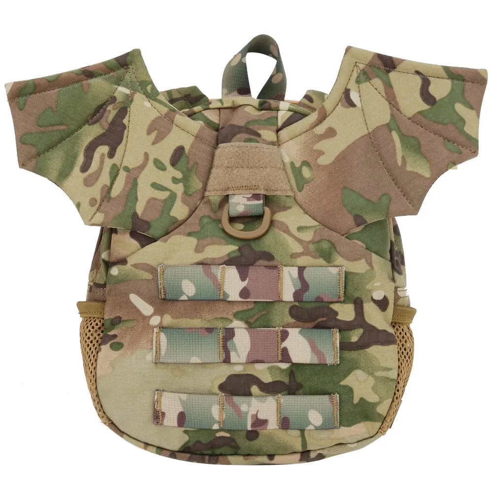 Imagem -02 - Mochila de Ombro para as Meninas Crianças Pequeno Demônio Pequeno Diabo Imp Ageha Camuflagem Paintball Jogo Airsoft Jogar Acessórios