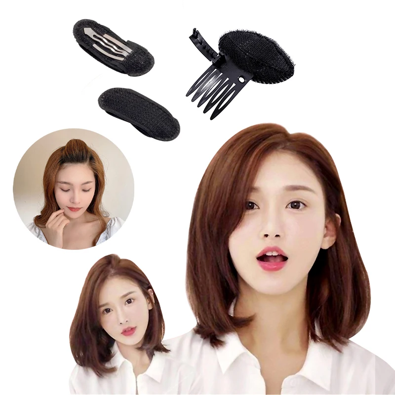 Hairstyle Fluffy Lightweight Invisible Hair Pad Height Increase Fixed Shape Fuller Card Issuance No Trace Breathable Hairpin