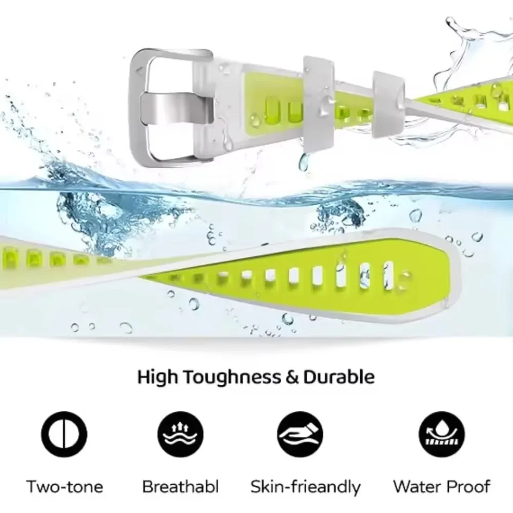 20mm 22mm Jelly Color Silicone Strap for Amazfit Bip Max 6 5 Balance 3 2 Ultra T-Rex3 Pro Bracelet Amazfit Active 3 2 Max Correa