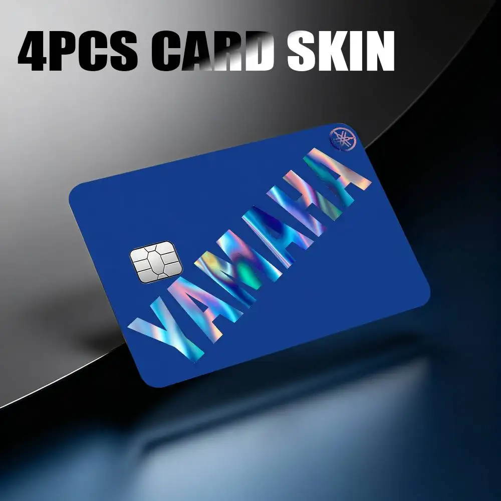 

FOR YAMAHA STICKERS Laser Reflective Card Skin Sticker For Debit Credit Card