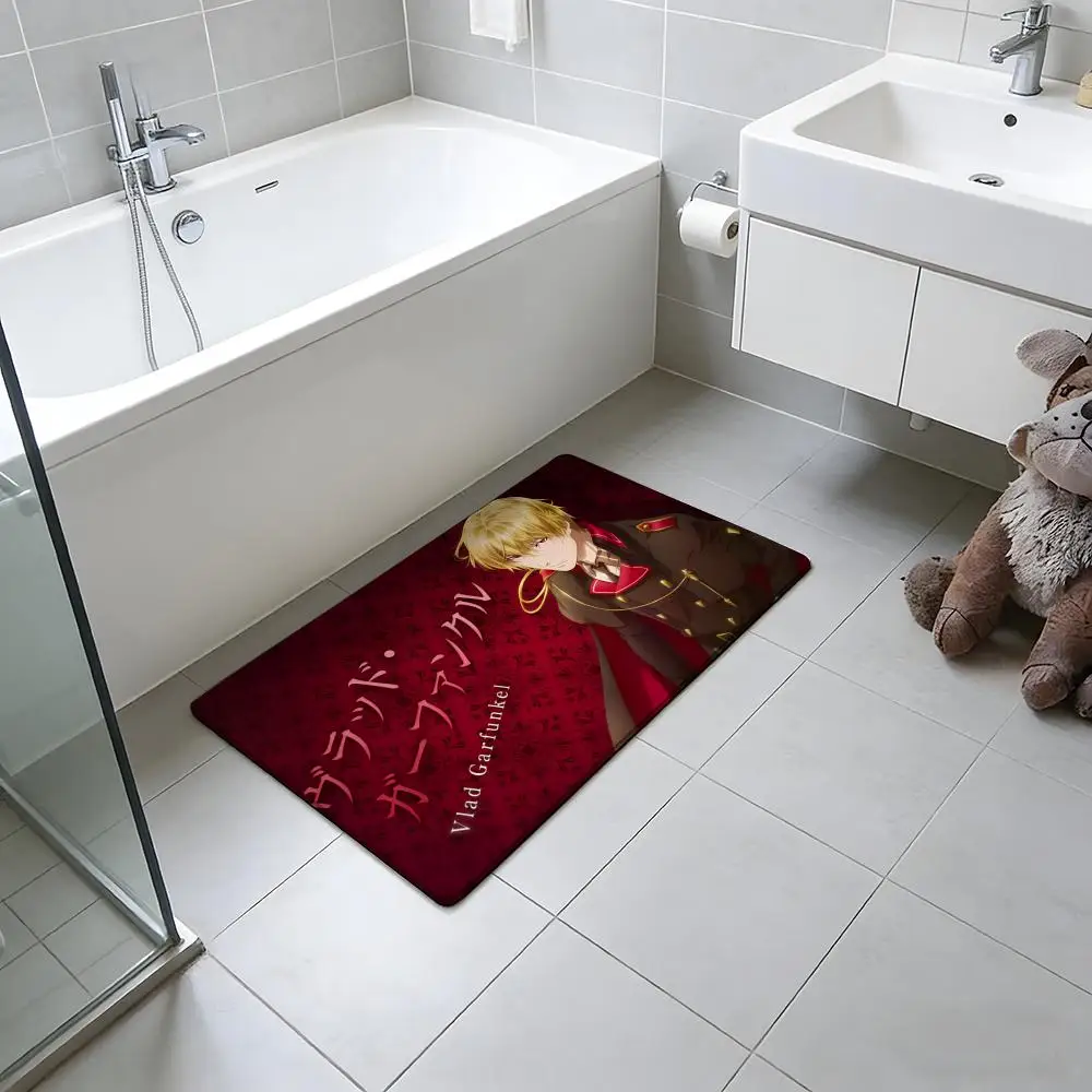 ANIME P-Phantom the T-Twilight Floor Mat Absorbent Floor Mat Non-Slip Entrance Rug for Bathrooms Restrooms and Toilets
