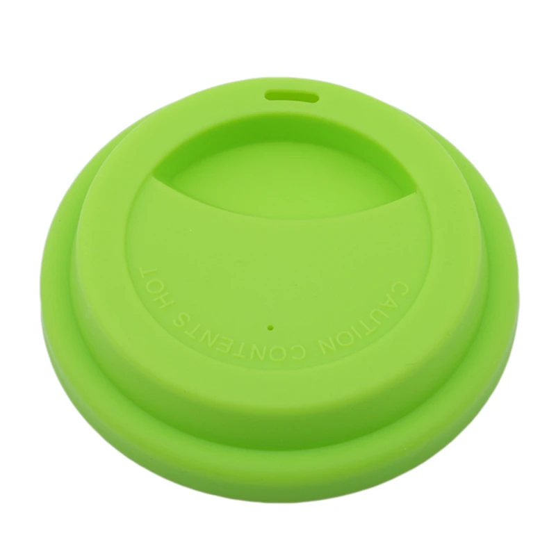 Silicone Insulation Leakproof Cup Lid  Kitchen Tea Coffee Sealing Lid Heat Resistant Anti-Dust Mug Cover Caps Home Supplies