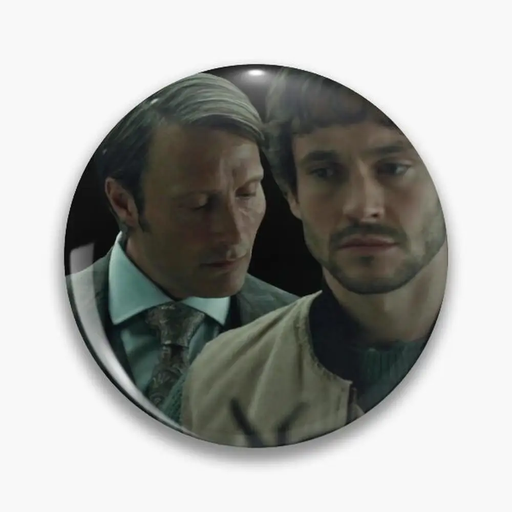 Hannigram / Did you just smell me? Pin Buttons Brooches  Jewelry Accessory Customize Brooch Fashion Lapel Badges