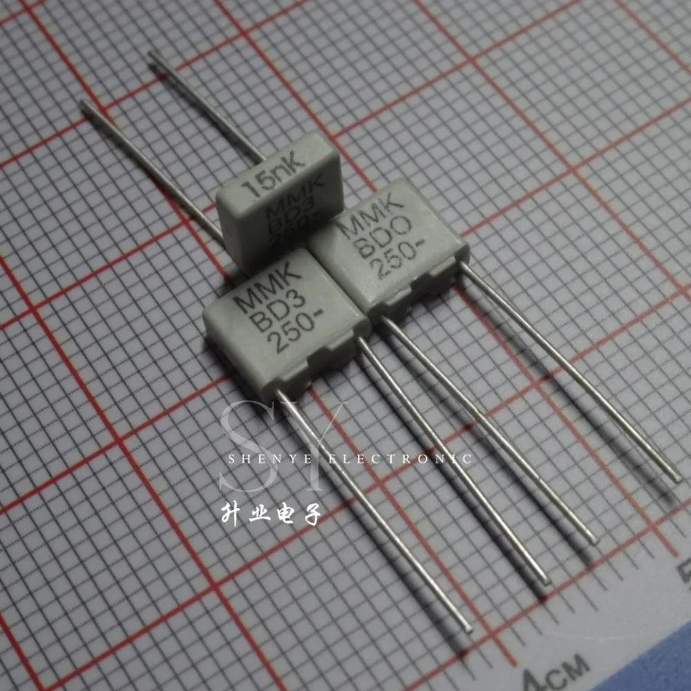 20pcs/lot MMK5 BD3 0.015uf 250V 15nF 153 K Brand New 5mm Film Capacitor