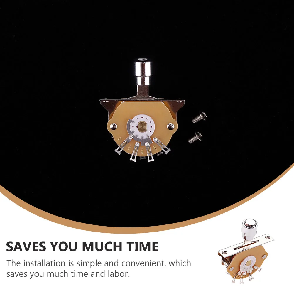

High Quality 3 Pickup Selector Switch Way Pickup Lever Switch Cap Guitar Part Replacement Durable Selector Accessories