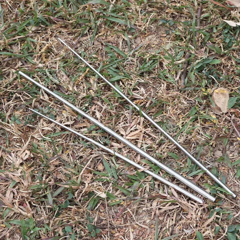 أنابيب حريق خارجية من الفولاذ المقاوم للصدأ، أنبوب حريق للتخييم، قضيب حريق قابل للتمديد لصنع الحرائق في الهواء الطلق، متين وطويل الأمد #3