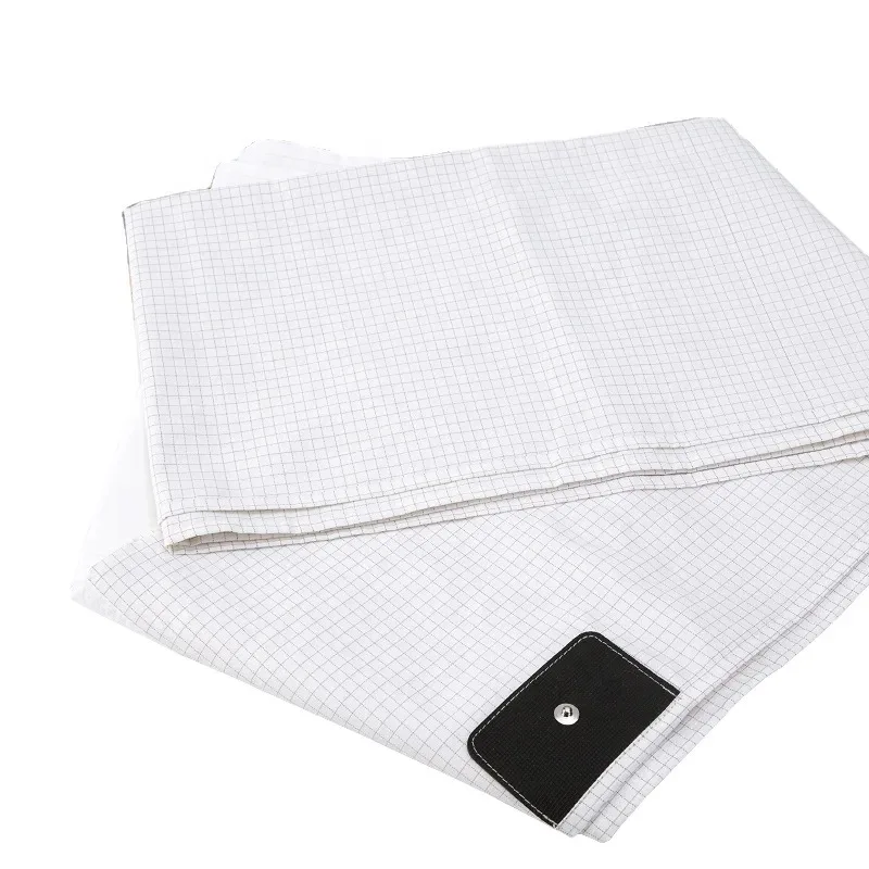 Grounding Sheet 10% Silver Fiber & Organic Cotton- Conductive with Grounding Cord, Grounding Keep Good Sleep, Natural Health