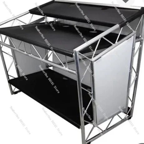 

Светодиодная алюминиевая складная мобильная DJ-будка XPRS DJ Booth, ферменная подставка для ночного клуба