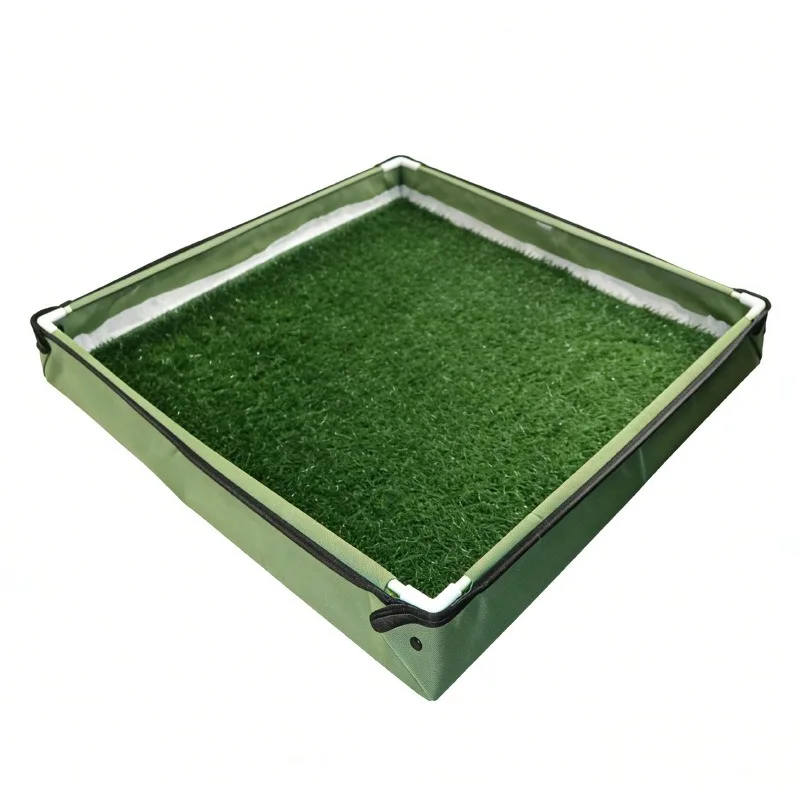 Dog potty Oxford cloth with lawn  toilet Large  with sand table