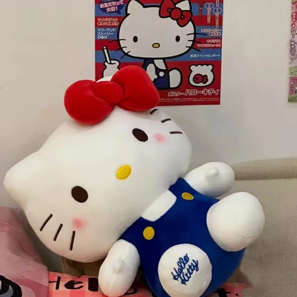 

2026*Hello Kitty Anime Hello Kitty Stuffed Toys Plushier Soft Pillow Birthday Gifts For Girls Kawaii Hello Kitty Plush Dolls