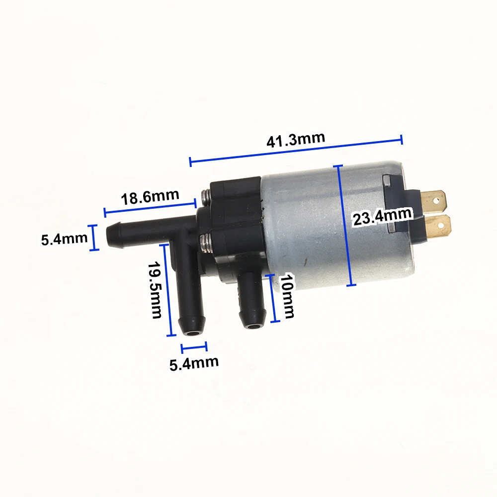 2-position 3-way Normally Open and Normally Closed Water Valve DC 4V-6V Electric Water Valve