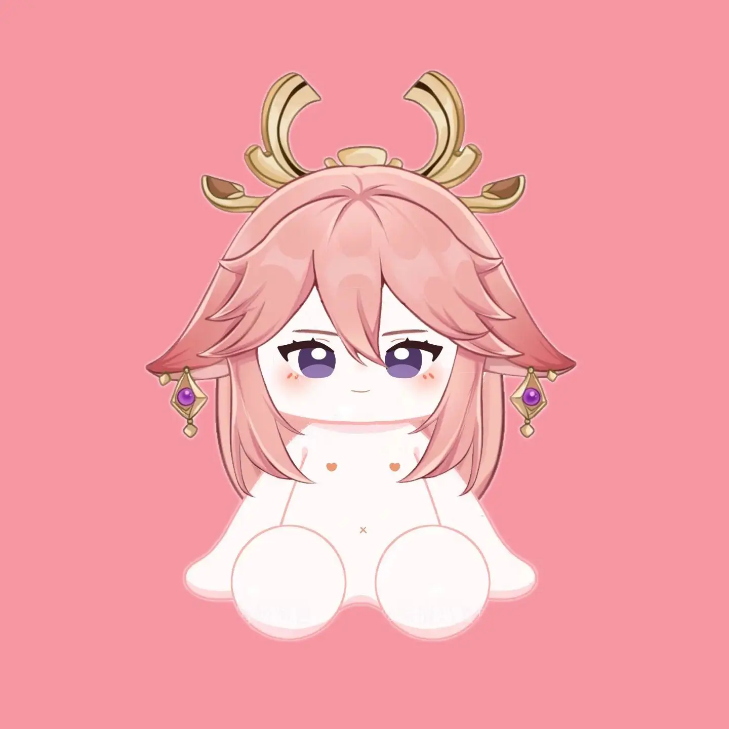 40CM Genshin Impact Kaedehara Kazuha Yae Miko Cosplay figuras de Anime dibujos animados lindo cuerpo de peluche Idol Plushies regalo de cumpleaños