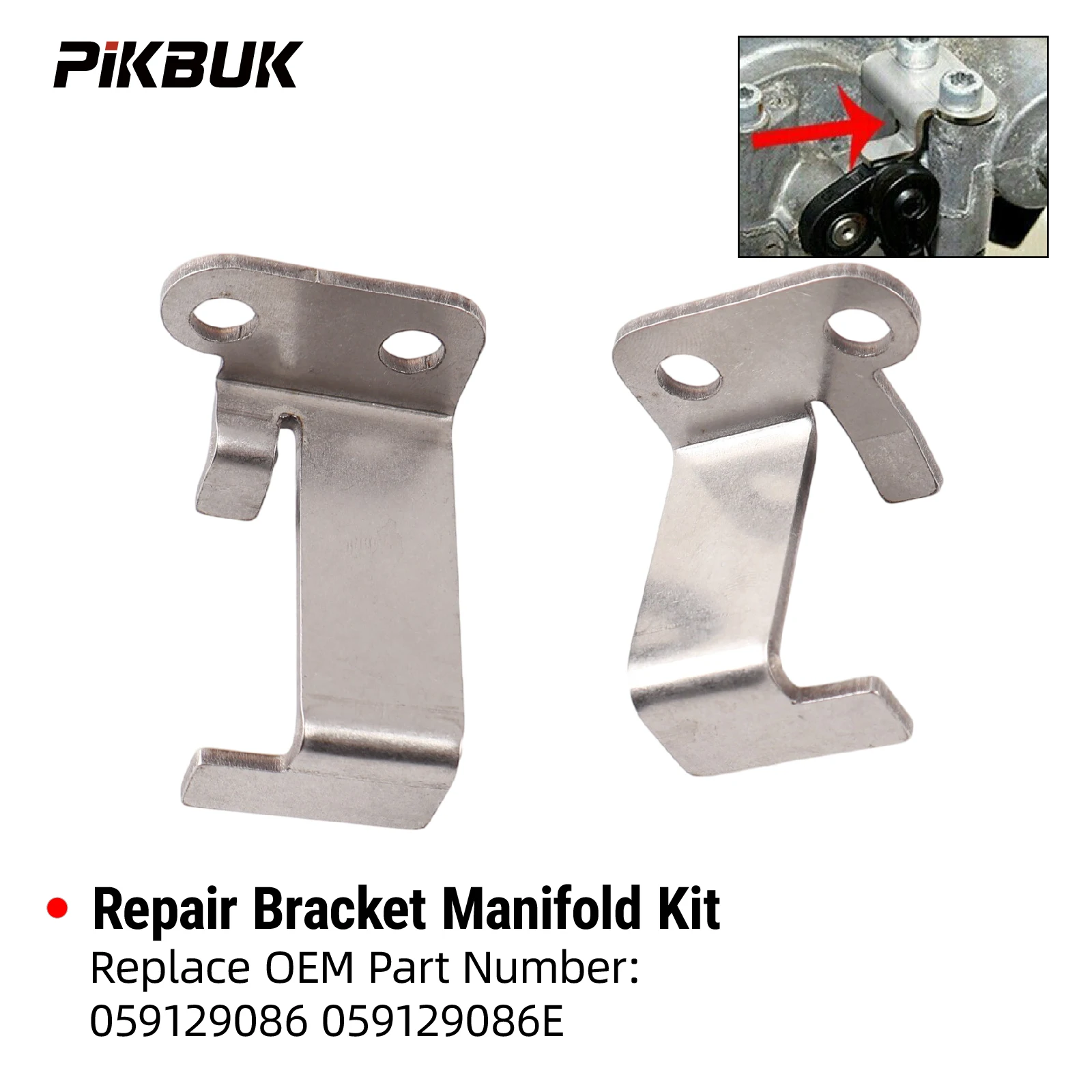 Image of PIKBUK P2015 Fehlercode-Autoreparaturhalterung, Verteilerkit 2.7 3.0 4.2 TDI, passend für Audi Porsche Cayenne VW, ersetzt 059129086