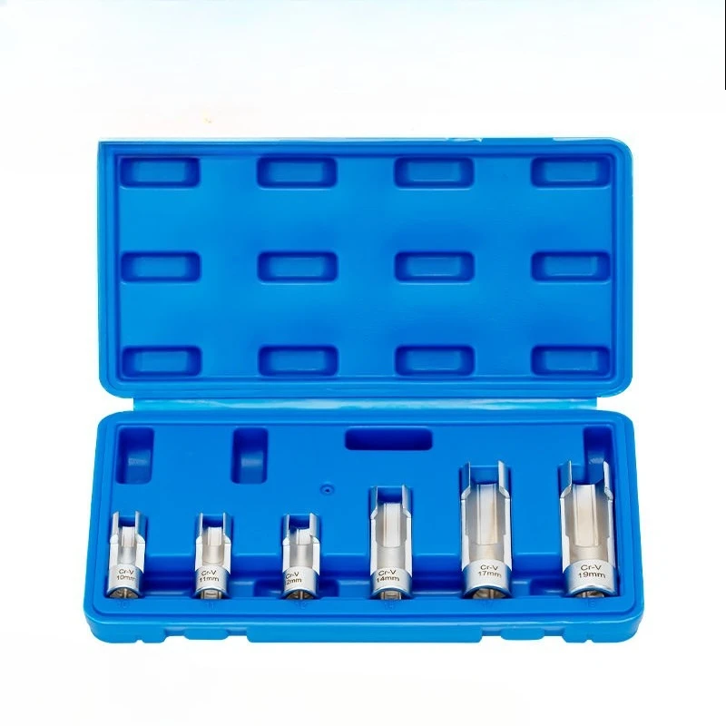 

Шестиугольный датчик кислорода с пазом, торцевой ключ для топливопровода, соединительная гайка, втулка для снятия открытой масляной трубы, инструменты для ремонта автомобиля