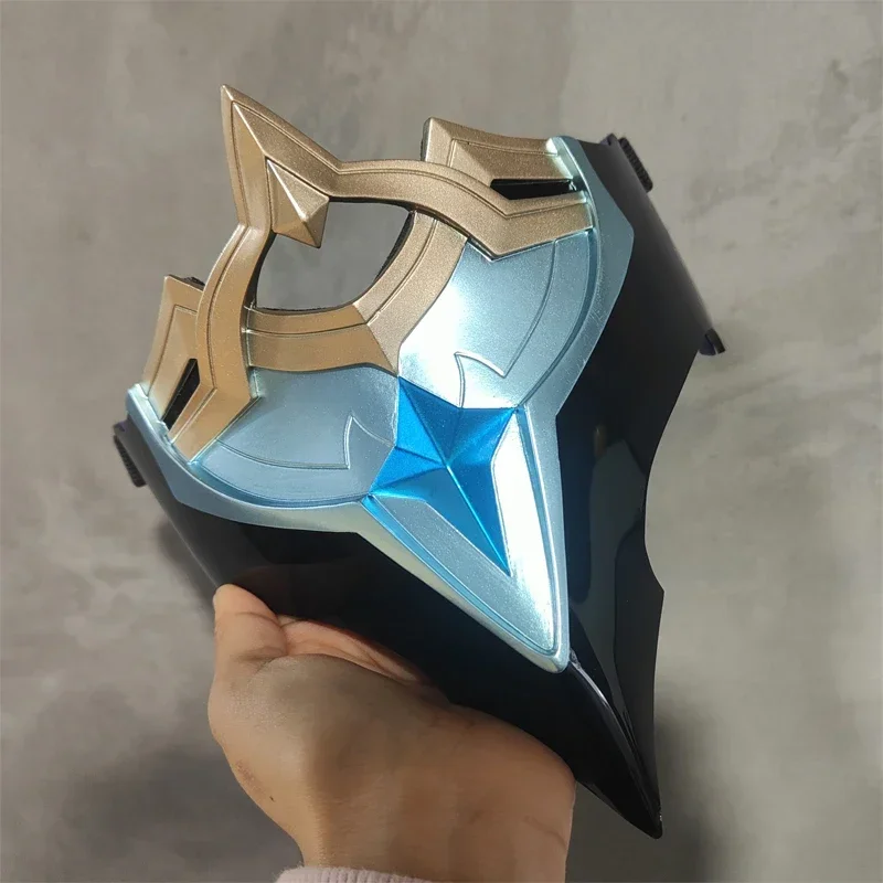 Jogo Anime Genshin Impact Mask para Homens e Mulheres, Cosplay Adereços, Halloween Party Accessories, O Doutor, Os Dottore, Highend, Engraçado