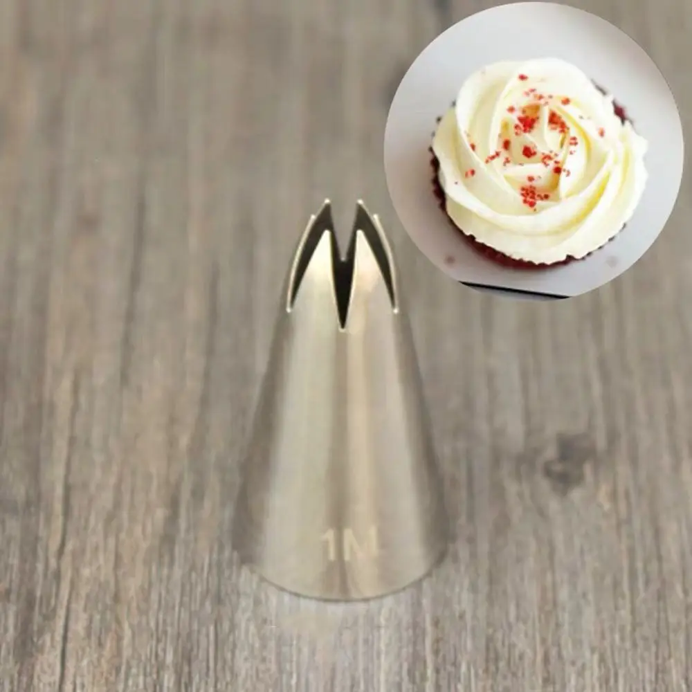 Large Size Rose Cake Tools For Cake Decorating Baking Accessories Piping Tips Icing Piping Nozzle Cake Nozzles Pastry Nozzles