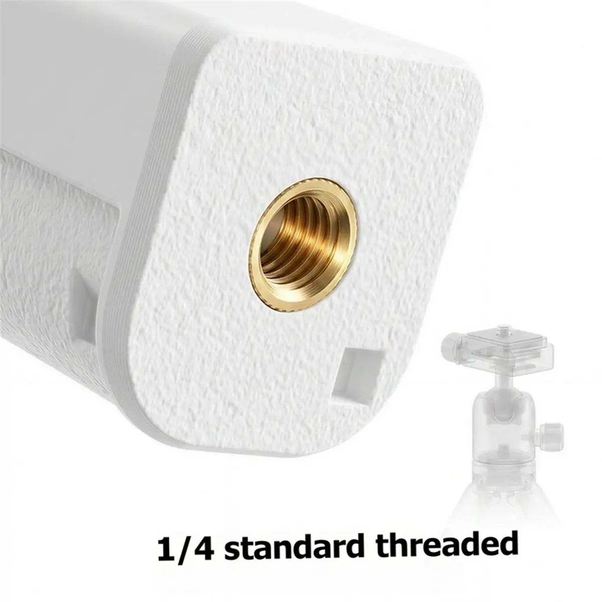 A85P Multi-Functional Expansion Adapter Mount for Luna Ultra Detachable Screen Control Microphone Mounting White