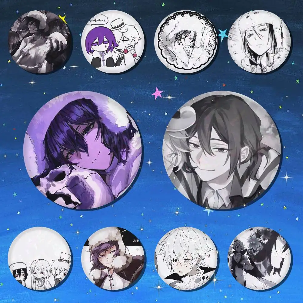 Épingles A-Sigma F-Fyodor D-Gogol, broches de dessins animés, badges cadeaux, vêtements, sacs à dos, papeterie, accessoires