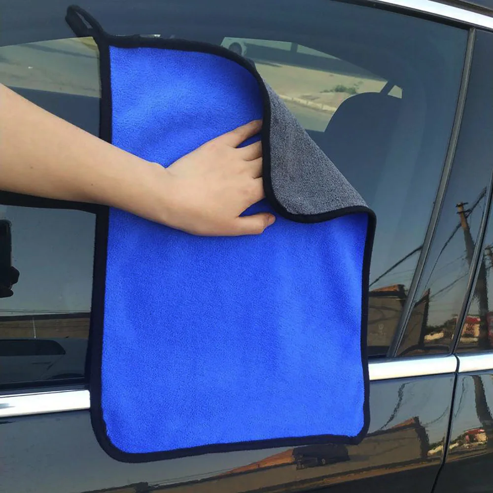 Microfiber Towel Super Absorbent Car Wash Cleaning Drying Cloth Multiple Size Car Care Detailing Household Cleaning Tools