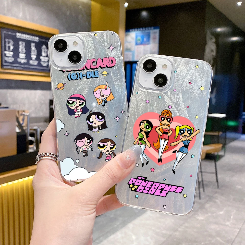 Pretty P-Powerpuff Girls Phone Case FOR Samsung Galaxy A30 A25 A24 A23 A22 A217F A21 A20 A15 A14 A13 A12 S LITE M32 5G