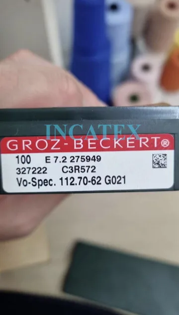 

100 Pcs Genuine Groz-Beckert Knitting Needle Vo-Spec. 112.70-62 G021 For STOLL Knitting Machine E7.2 Needle